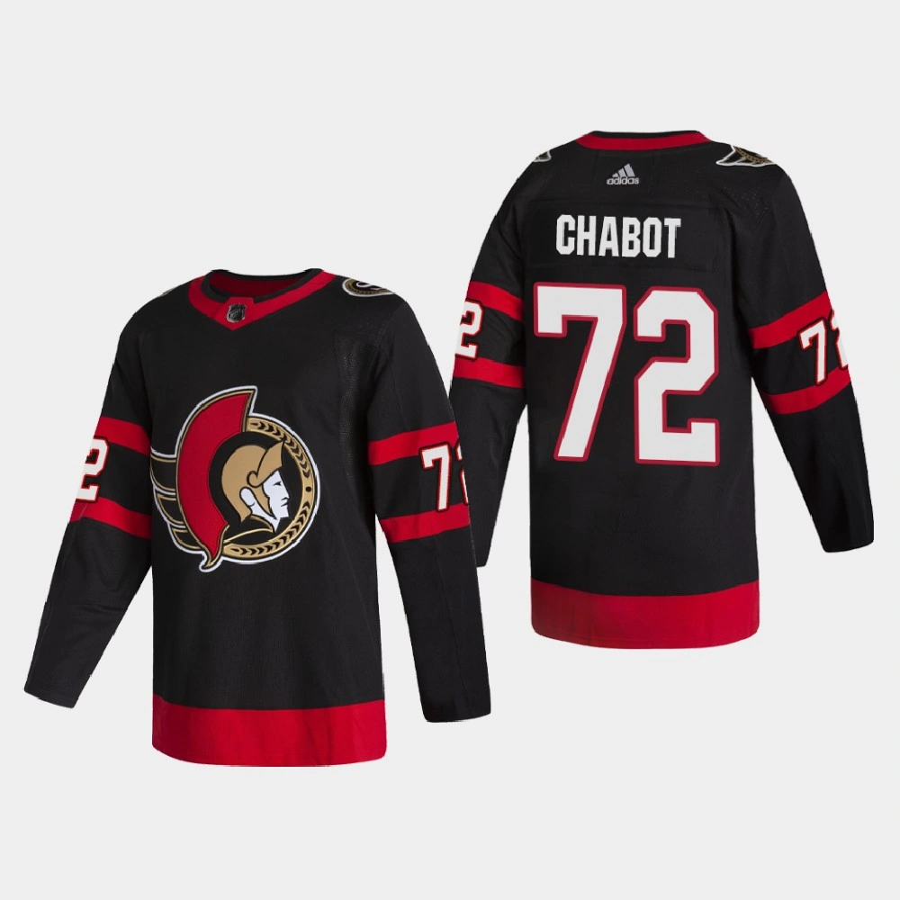 Youth Ottawa Senators Thomas Chabot #72 2020-21 Home 2D Authentic Pro Black Jersey Youth Ottawa Senators Thomas Chabot #72 2020-21 Home 2D Authentic Pro Black Jersey