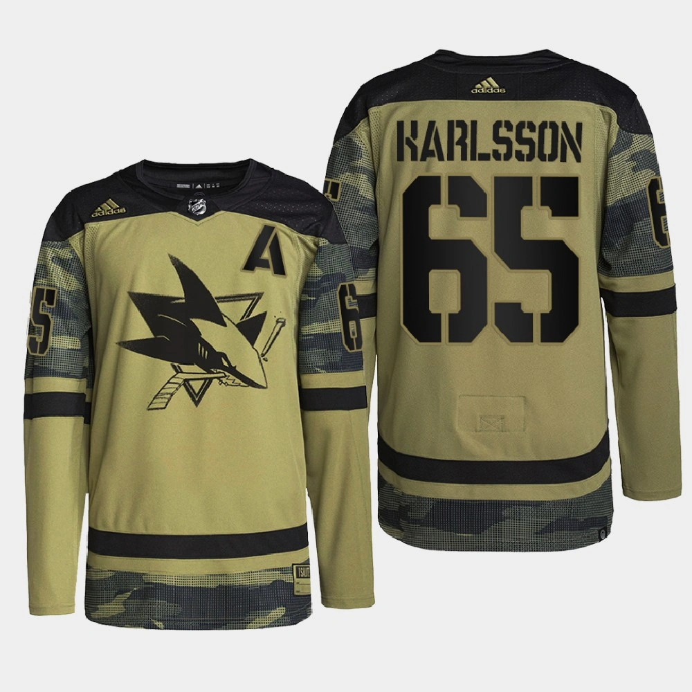 San Jose Sharks Military Appreciation Erik Karlsson Camo Authentic Practice Jersey San Jose Sharks Military Appreciation Erik Karlsson Camo Authentic Practice Jersey