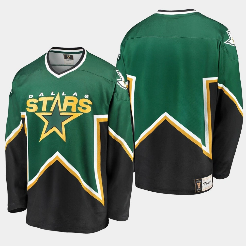 Youth Dallas Stars Heritage Premier Breakaway Blank Kelly Green Jersey