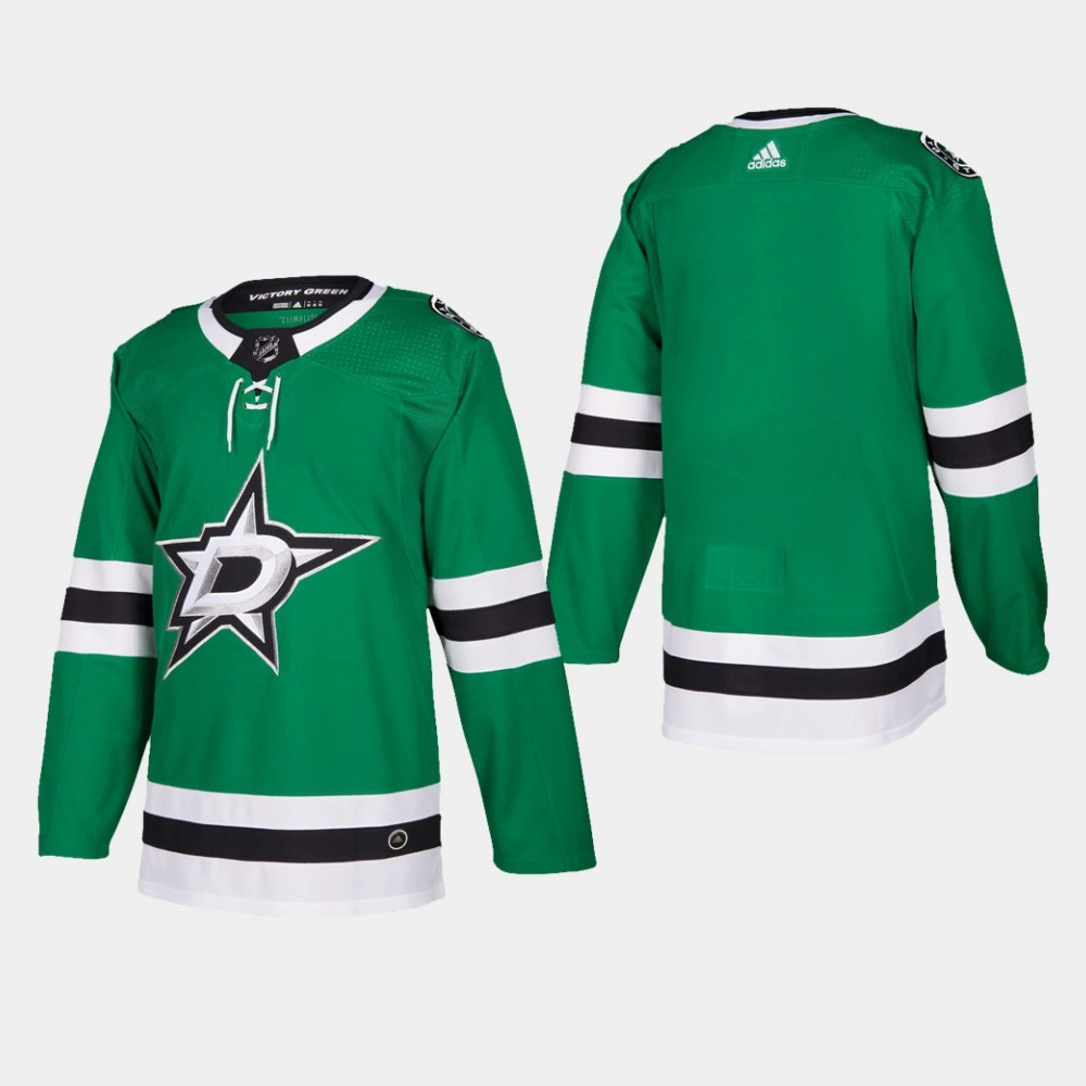 Dallas Stars Home Authentic Blank Kelly Green Jersey