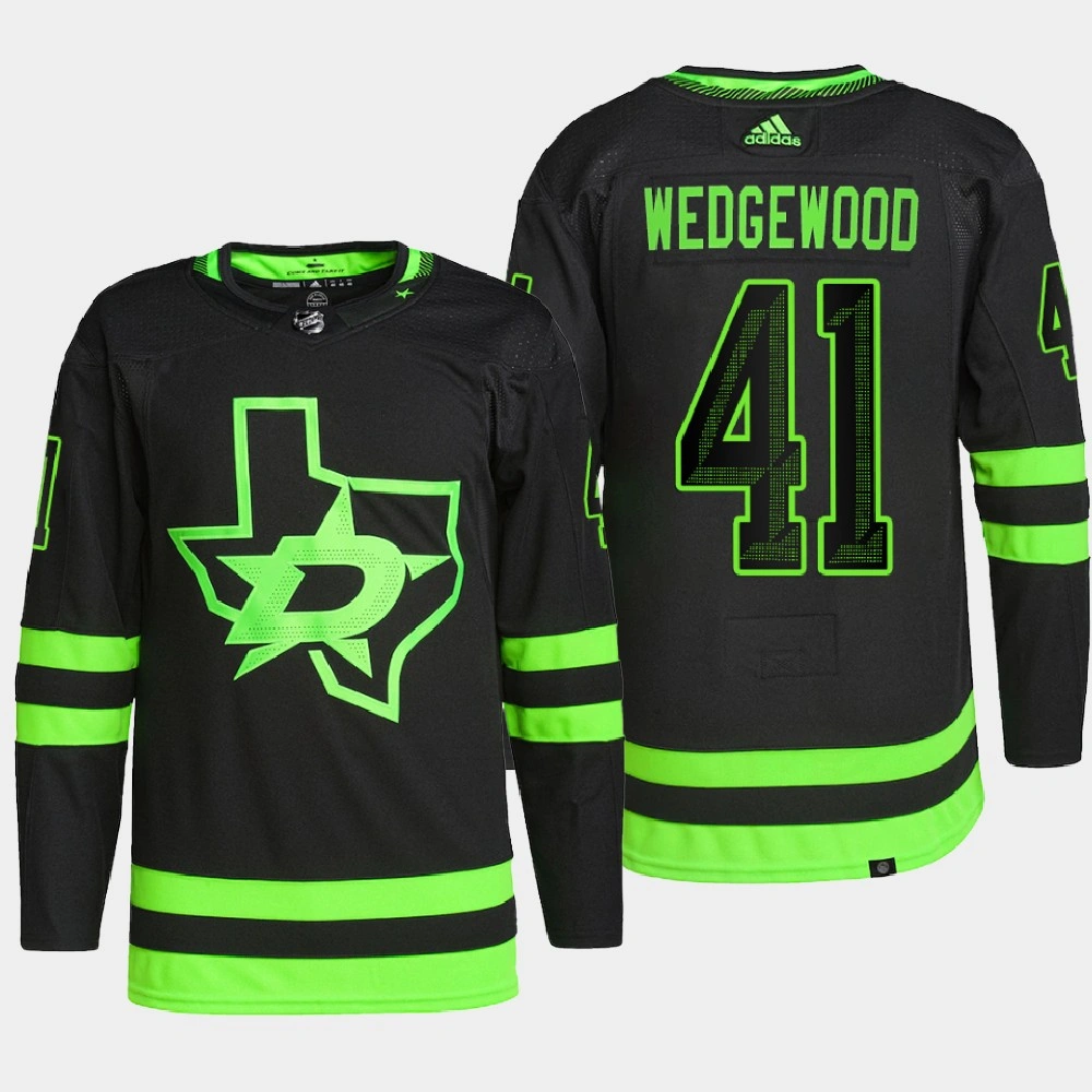 Youth Dallas Stars Scott Wedgewood Black Primegreen Authentic Pro Alternate Jersey 2022 Youth Dallas Stars Scott Wedgewood Black Primegreen Authentic Pro Alternate Jersey 2022