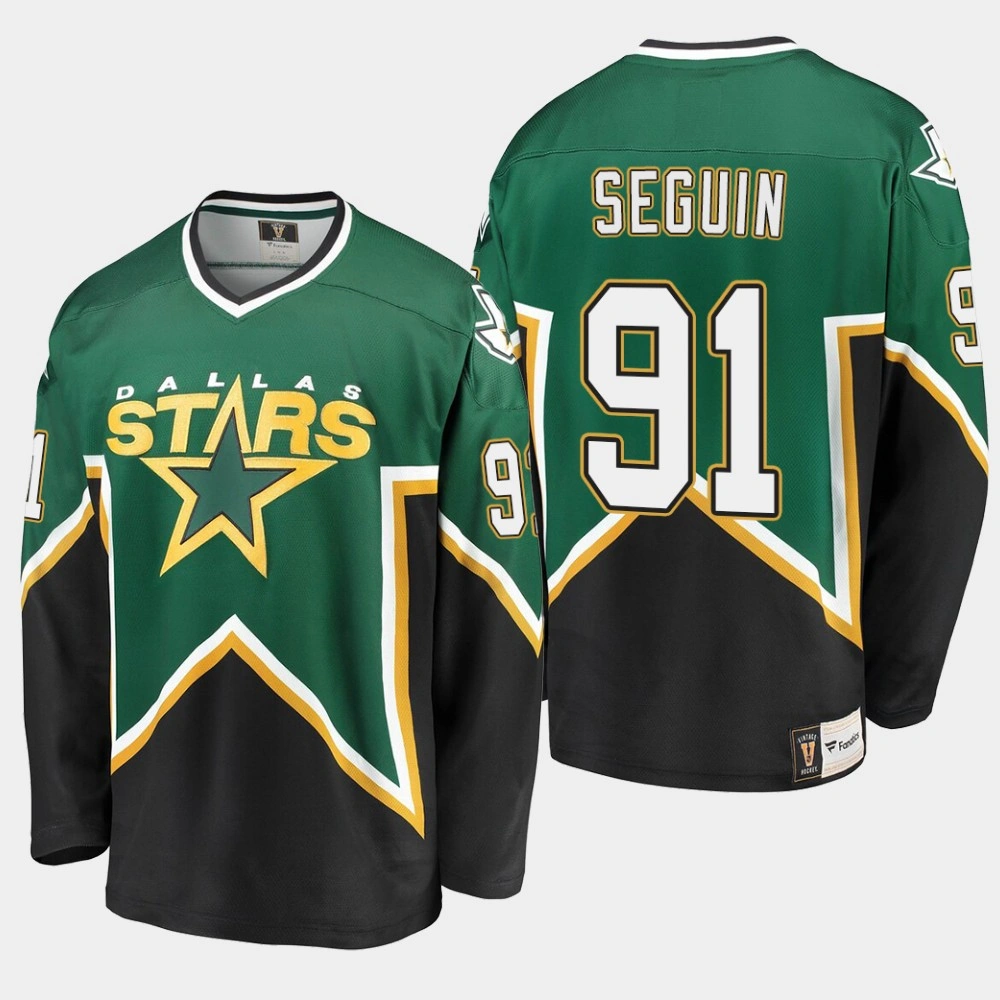 Dallas Stars Tyler Seguin #91 Heritage Premier Breakaway Player Kelly Green Jersey Dallas Stars Tyler Seguin #91 Heritage Premier Breakaway Player Kelly Green Jersey