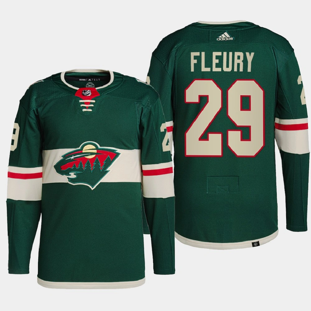 Youth Marc-Andre Fleury #29 Minnesota Wild Green Jersey 2022 Home Primegreen Authentic Pro Youth Marc-Andre Fleury #29 Minnesota Wild Green Jersey 2022 Home Primegreen Authentic Pro