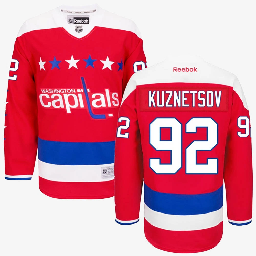 Women's Evgeny Kuznetsov Washington Capitals Red Alternate Jersey