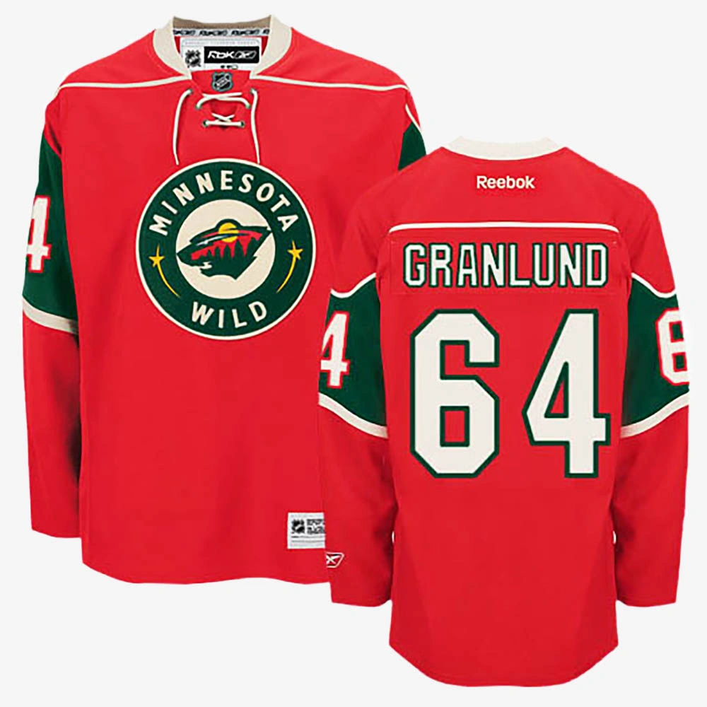 Mikael Granlund Minnesota Wild Red Home Jersey Mikael Granlund Minnesota Wild Red Home Jersey