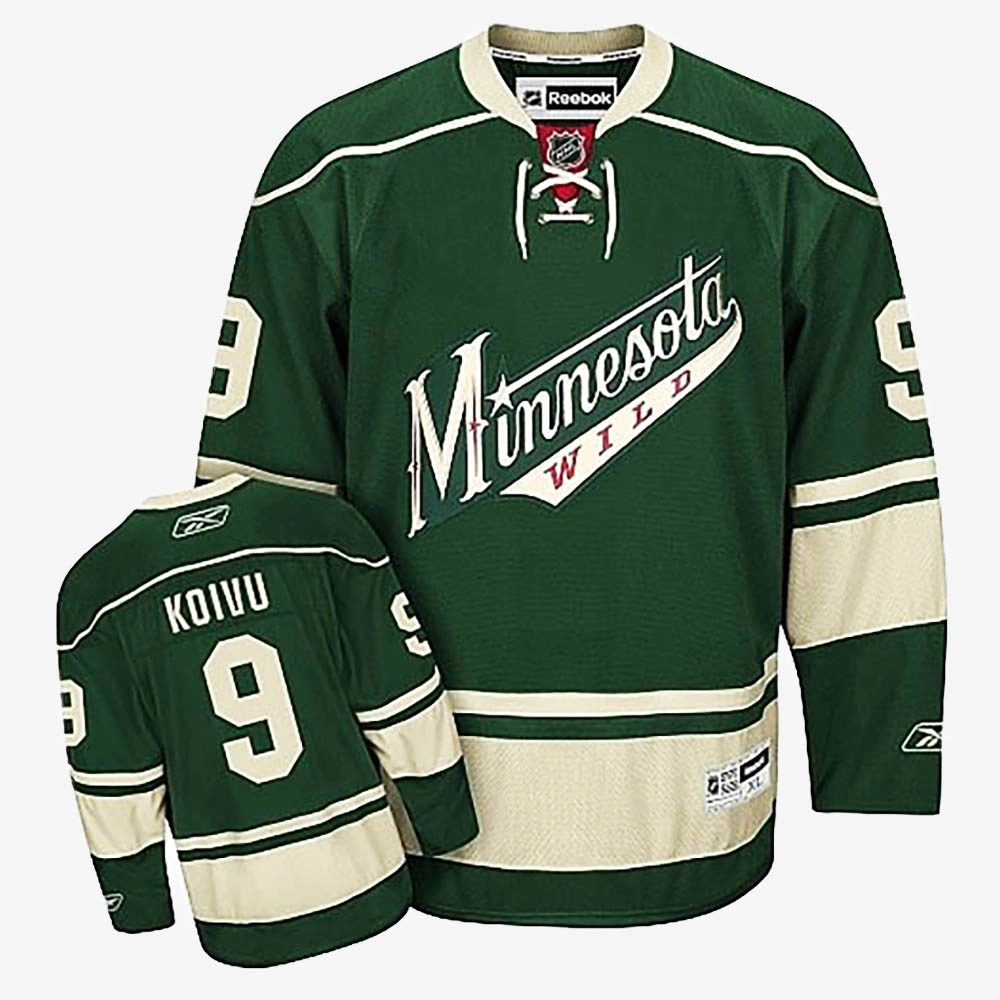 Women's Mikko Koivu Minnesota Wild Green Alternate Jersey