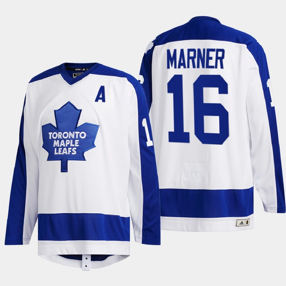 Toronto Maple Leafs Mitch Marner #16 Team Classics White Jersey Primary Logo Toronto Maple Leafs Mitch Marner #16 Team Classics White Jersey Primary Logo