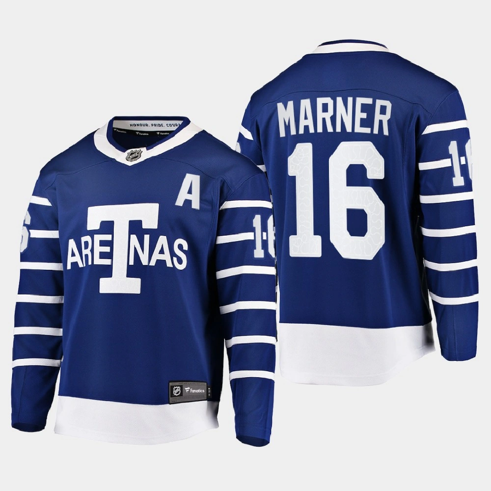 Toronto Maple Leafs Mitch Marner #16 Team Classics Blue Jersey Heritage Toronto Maple Leafs Mitch Marner #16 Team Classics Blue Jersey Heritage