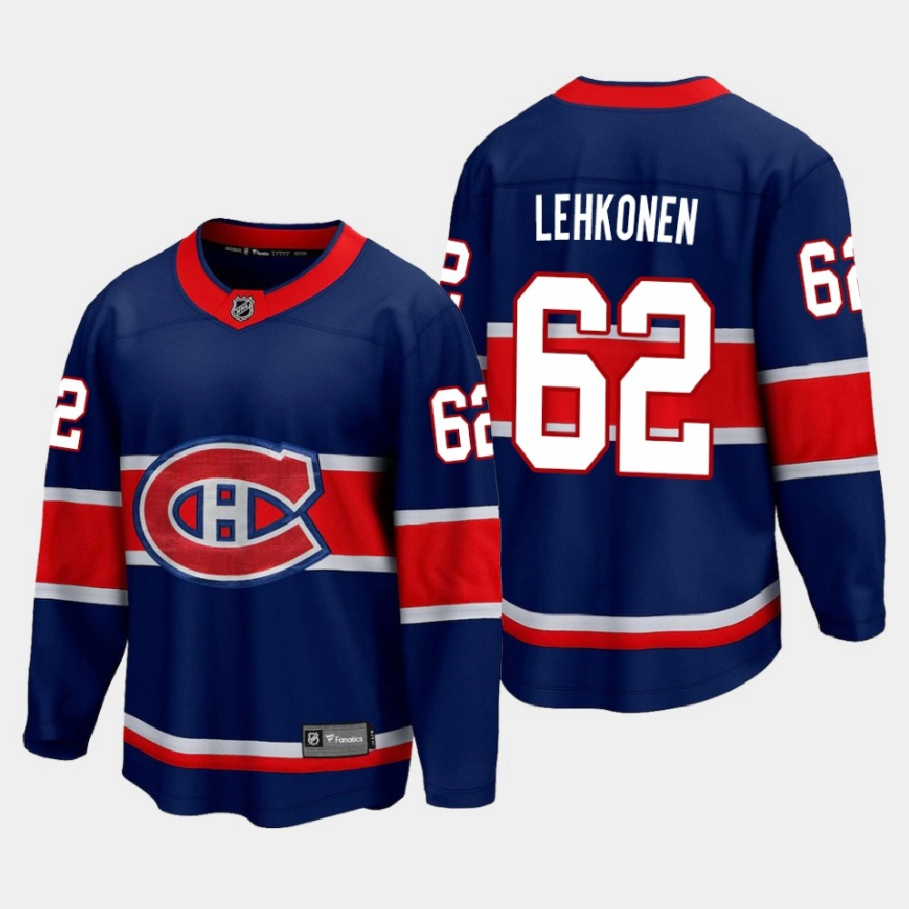 Youth Montreal Canadiens Artturi Lehkonen #62 Special Edition 2021 Navy Jersey