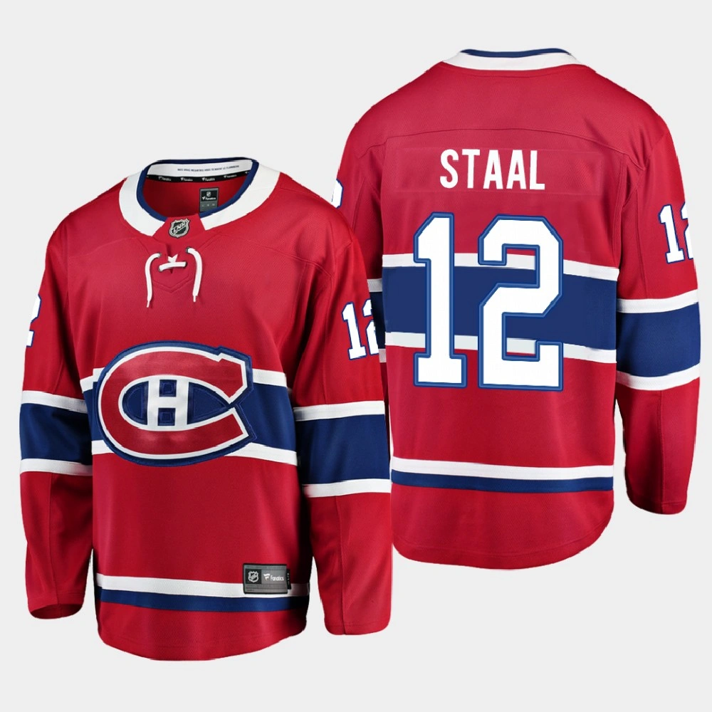 Youth Montreal Canadiens Eric Staal #12 Home 2021 Breakaway Red Jersey Youth Montreal Canadiens Eric Staal #12 Home 2021 Breakaway Red Jersey