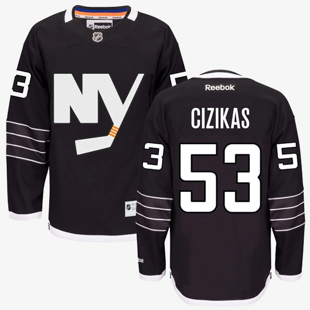 Casey Cizikas New York Islanders Black Alternate Jersey