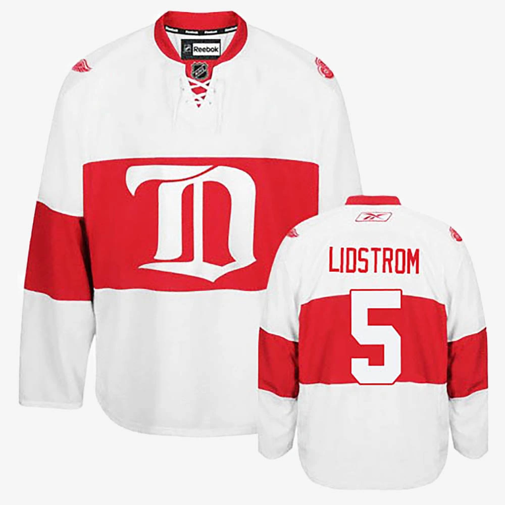 Women's Nicklas Lidstrom Detroit Red Wings White Alternate Jersey