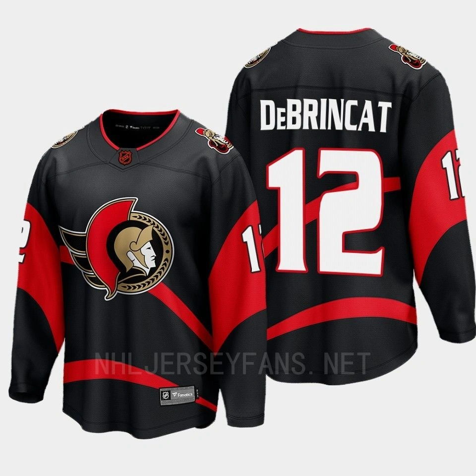 Women's Ottawa Senators Alex DeBrincat 2022 Special Edition 2.0 Black #12 Jersey Breakaway Player