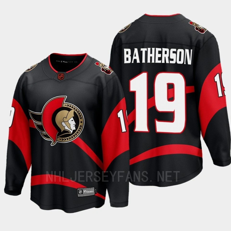 Women's Ottawa Senators Drake Batherson 2022 Special Edition 2.0 Black #19 Jersey Breakaway Player