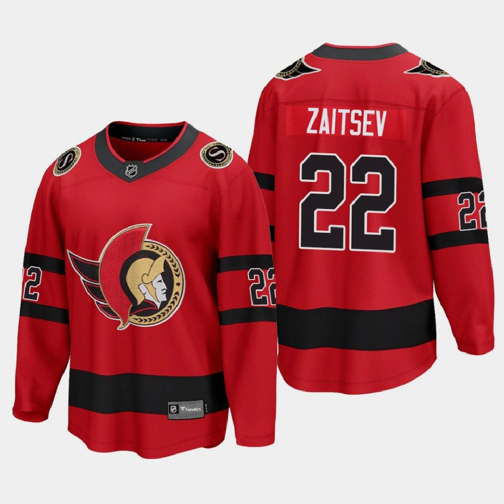Women's Ottawa Senators Nikita Zaitsev #22 Special Edition 2021 Red Jersey
