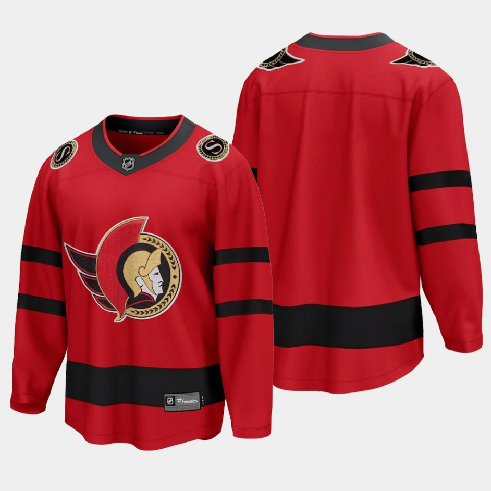 Youth Ottawa Senators Special Edition 2020-21 Breakaway Blank Red Jersey Youth Ottawa Senators Special Edition 2020-21 Breakaway Blank Red Jersey