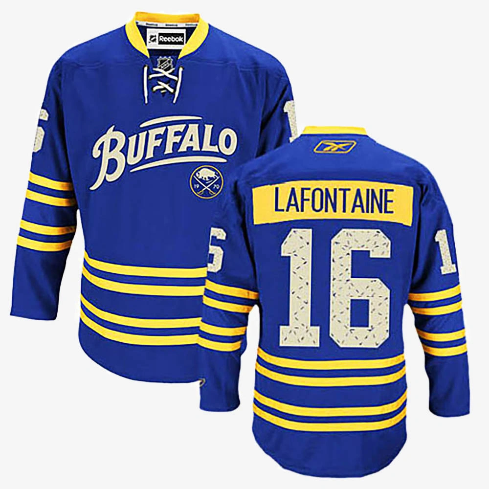 Pat Lafontaine Buffalo Sabres Royal Blue Alternate Jersey