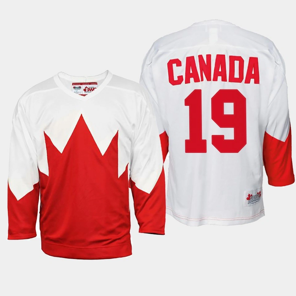 Youth 1972 Summit Series Canada Hockey Paul Henderson Throwback White #19 Jersey
