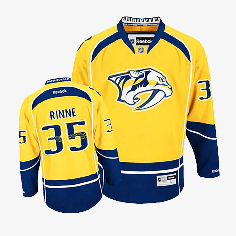 Pekka Rinne Nashville Predators Gold Home Jersey Pekka Rinne Nashville Predators Gold Home Jersey