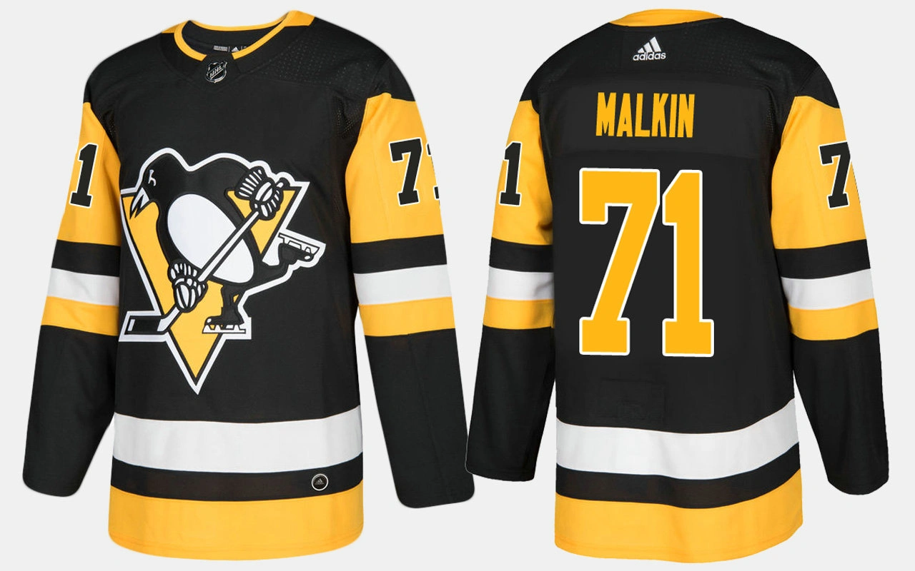 Youth Pittsburgh Penguins #71 Evgeni Malkin Home Black Jersey Youth Pittsburgh Penguins #71 Evgeni Malkin Home Black Jersey