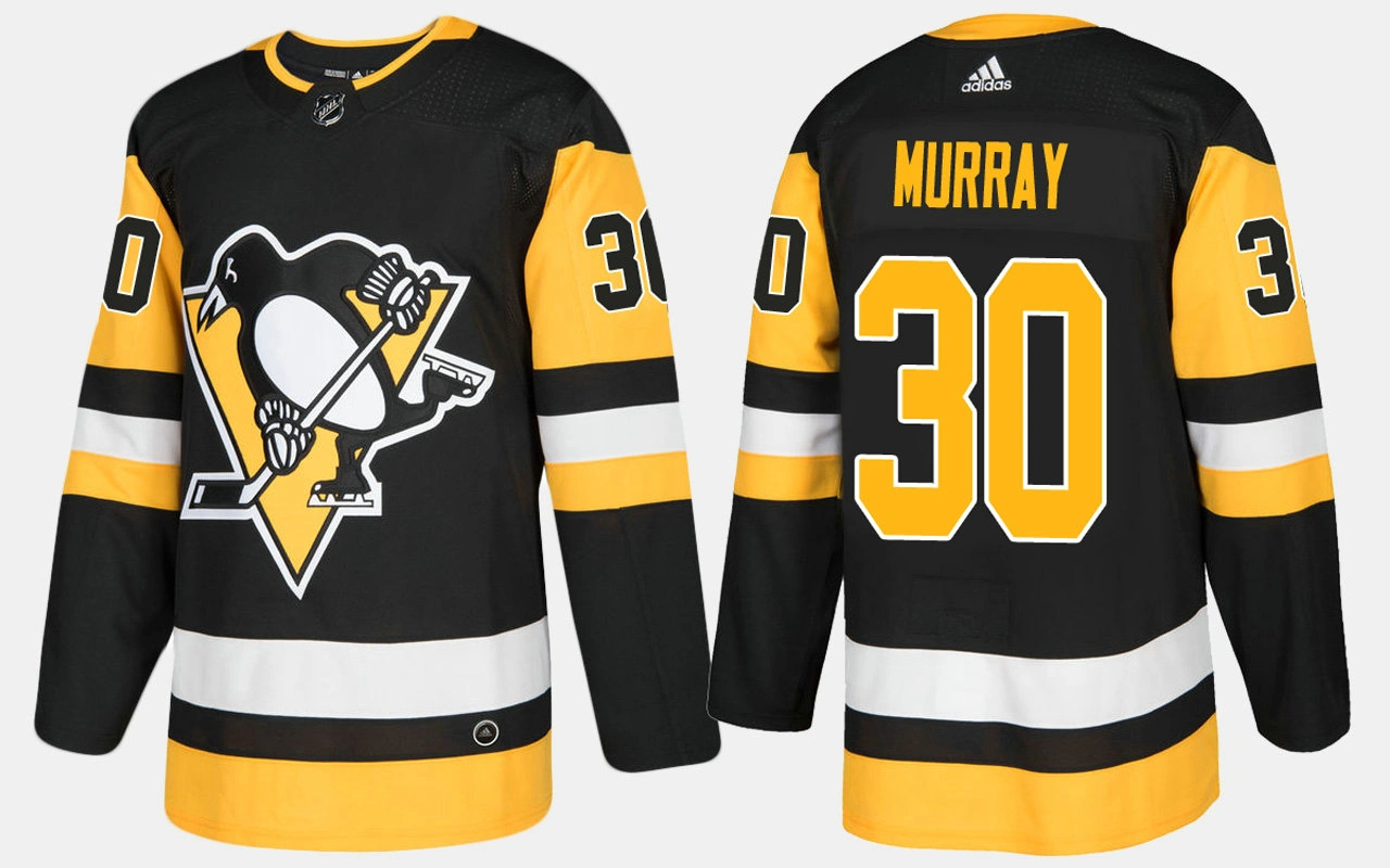 Youth Pittsburgh Penguins #30 Matt Murray Home Black Jersey Youth Pittsburgh Penguins #30 Matt Murray Home Black Jersey