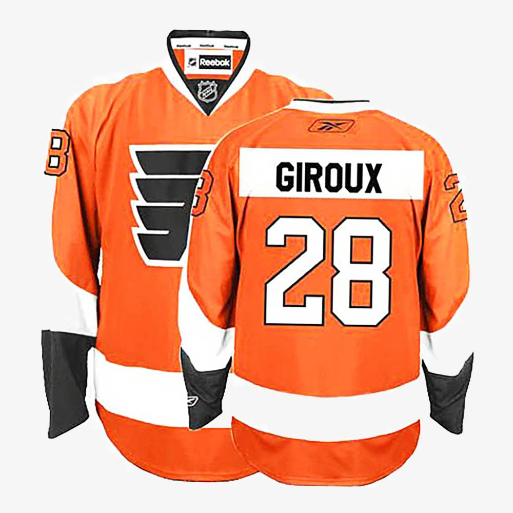Claude Giroux Philadelphia Flyers Orange Home Jersey