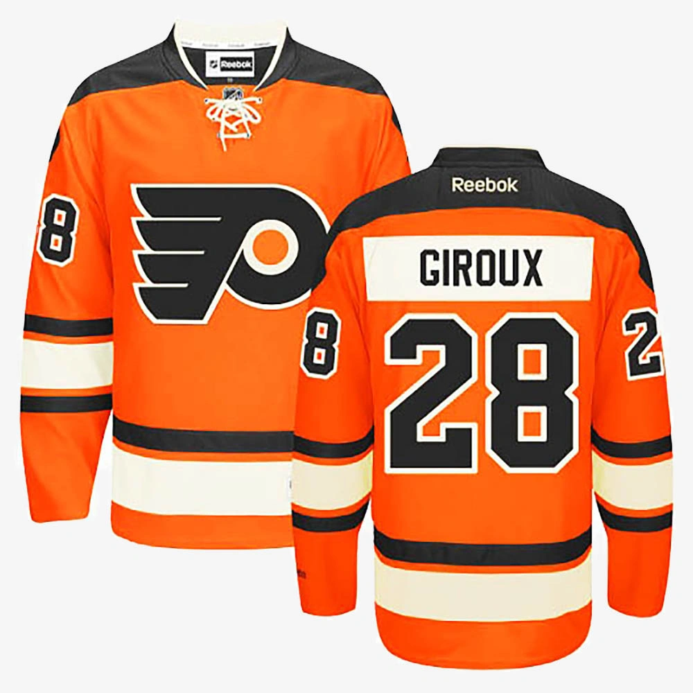 Claude Giroux Philadelphia Flyers Orange Alternate Jersey