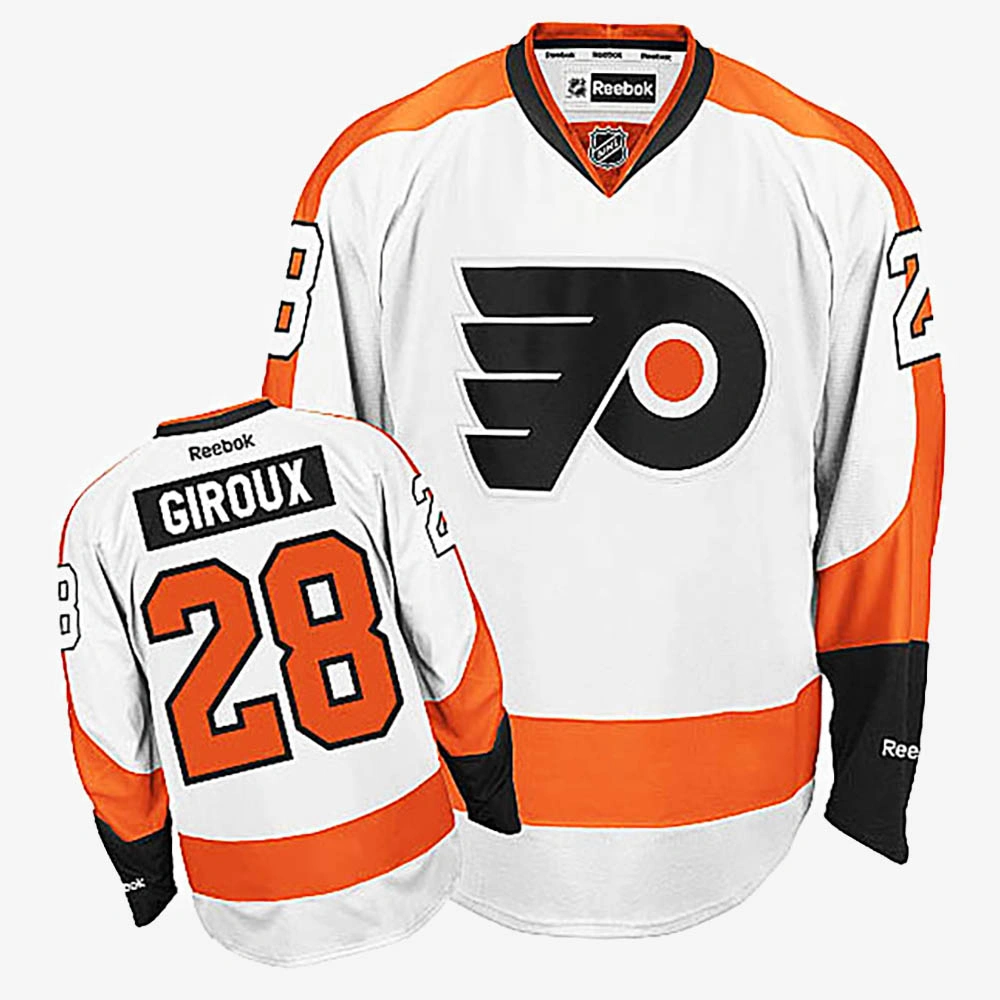 Claude Giroux Philadelphia Flyers White Away Jersey