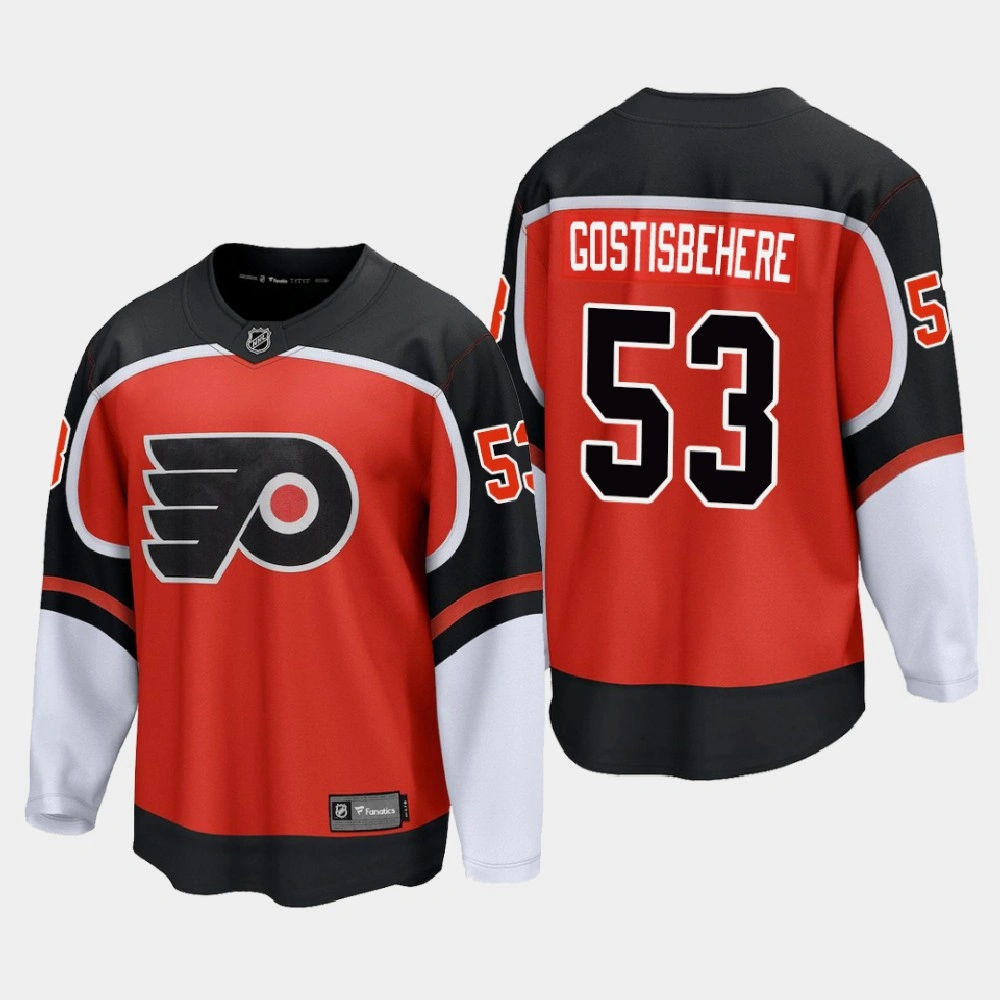 Women's Philadelphia Flyers Shayne Gostisbehere #53 Special Edition 2021 Orange Jersey