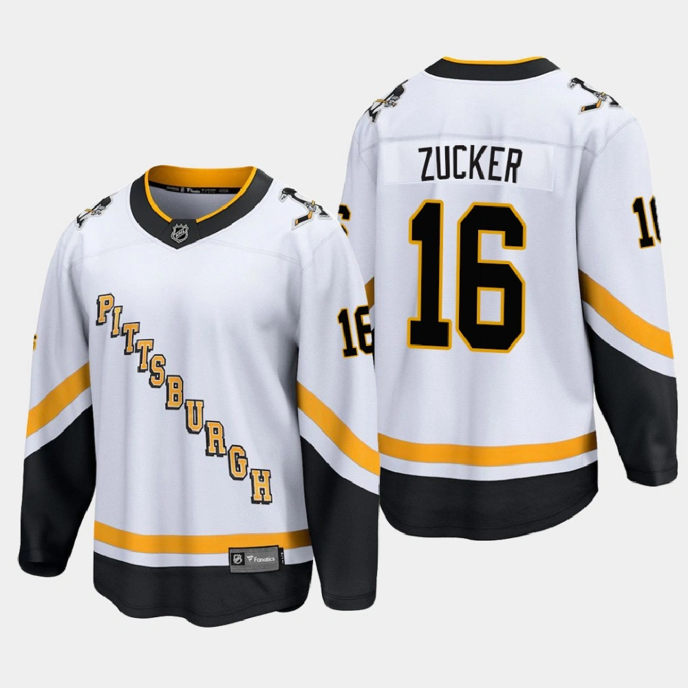 Youth Pittsburgh Penguins Jason Zucker #16 Special Edition 2021 White Jersey Youth Pittsburgh Penguins Jason Zucker #16 Special Edition 2021 White Jersey