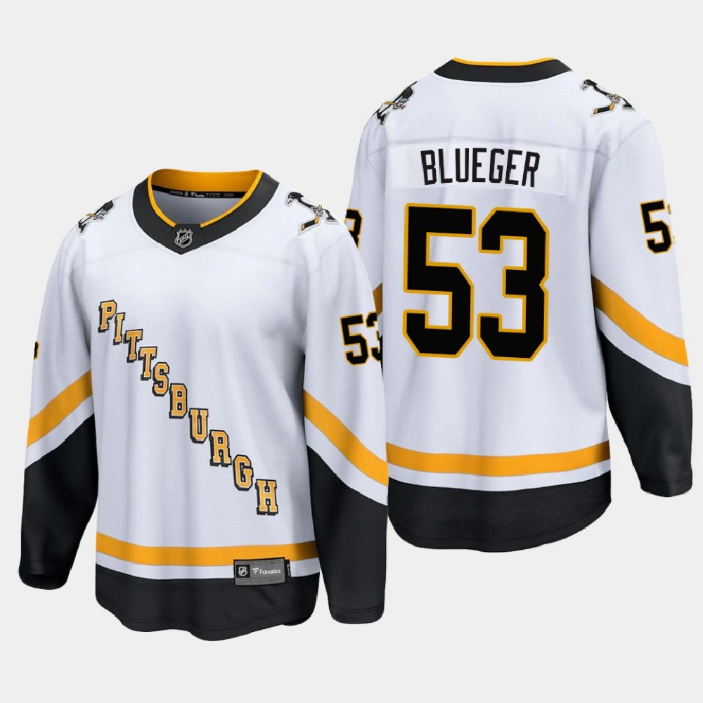 Women's Pittsburgh Penguins Teddy Blueger #53 Special Edition 2021 White Jersey