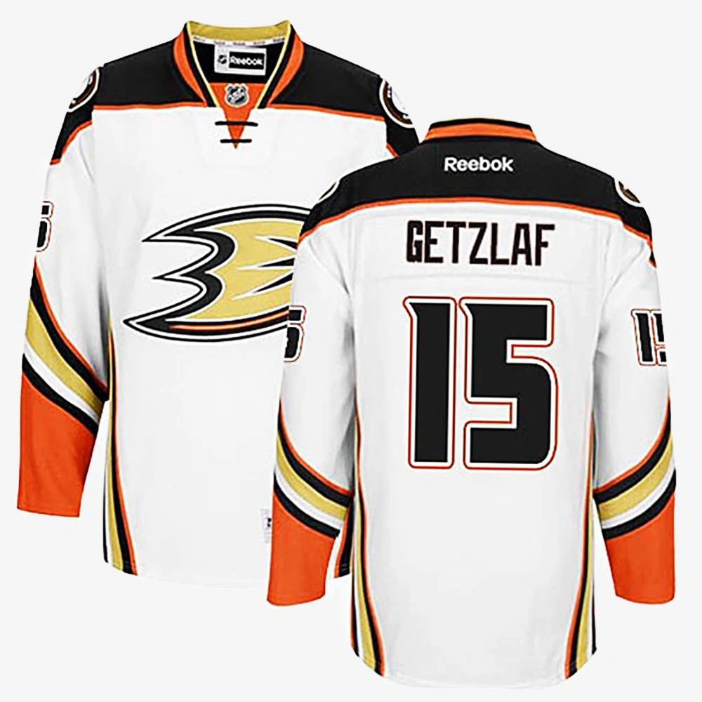 Ryan Getzlaf Anaheim Ducks White Away Jersey