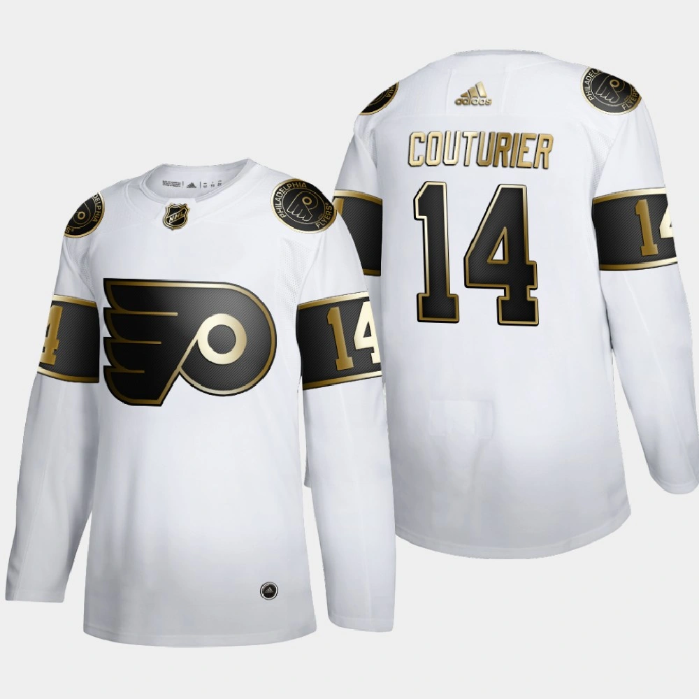 Youth Philadelphia Flyers Sean Couturier #14 2020 Selke Trophy White Jersey Youth Philadelphia Flyers Sean Couturier #14 2020 Selke Trophy White Jersey