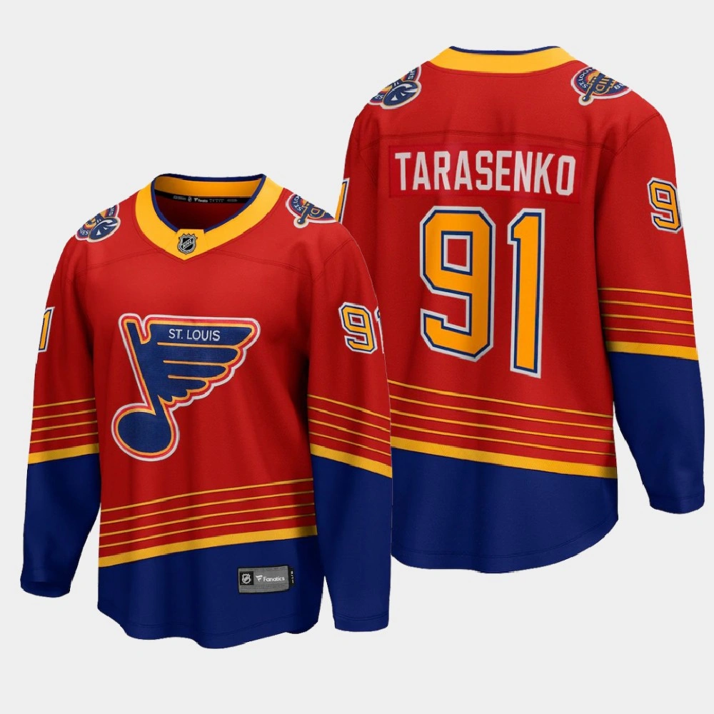 Youth St. Louis Blues Vladimir Tarasenko #91 Reverse Retro 2020-21 Special Edition Breakaway Player Red Jersey