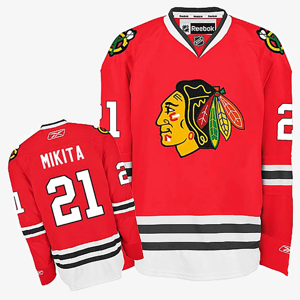 Women's Stan Mikita Chicago Blackhawks Red Home Jersey Women's Stan Mikita Chicago Blackhawks Red Home Jersey
