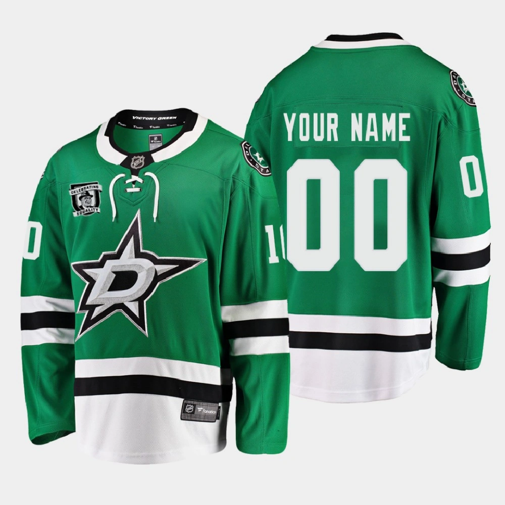 Dallas Stars 2021 Honor Willie O'Ree Celebrate Equality MLK Jr. Day Kelly Green Jersey Dallas Stars 2021 Honor Willie O'Ree Celebrate Equality MLK Jr. Day Kelly Green Jersey