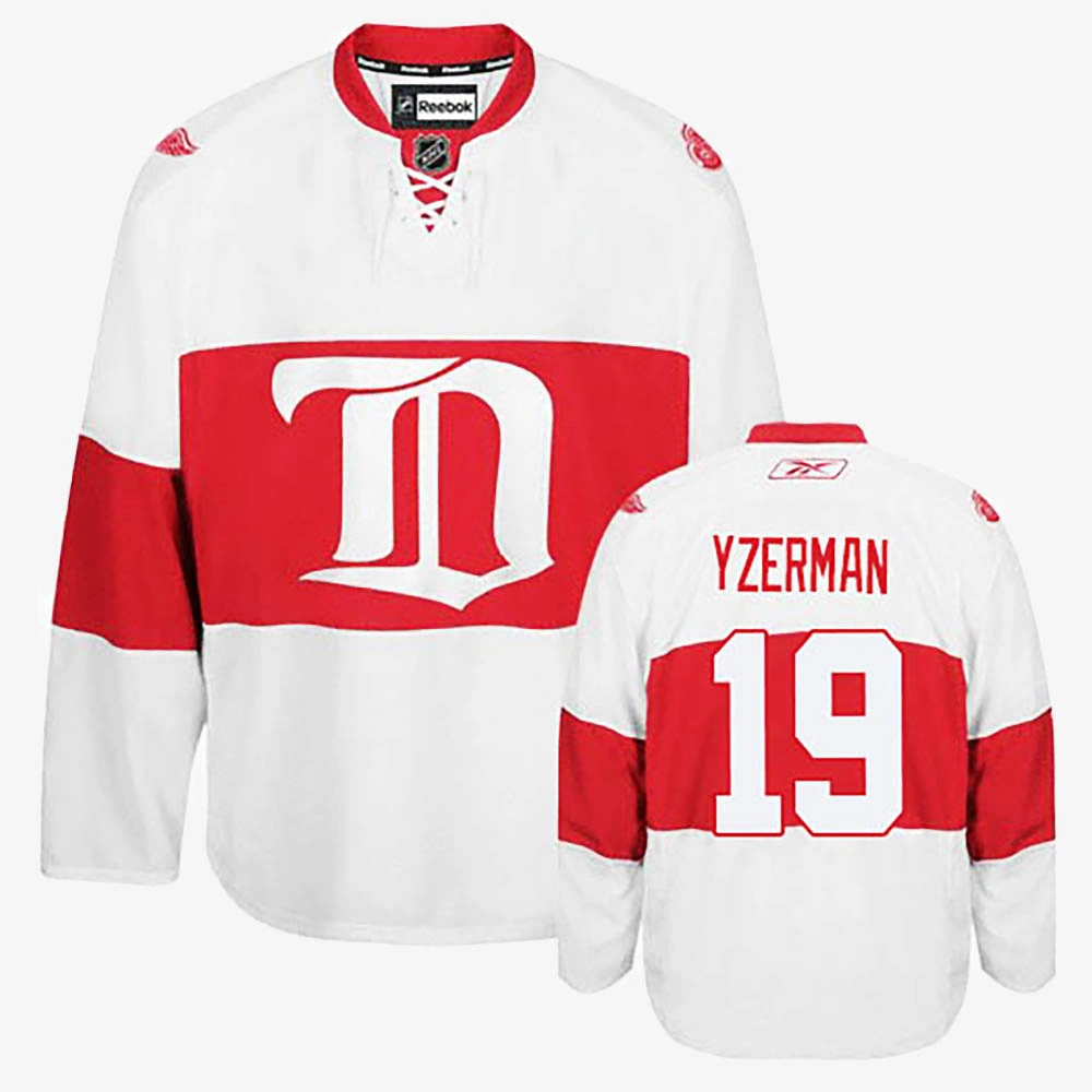 Women's Steve Yzerman Detroit Red Wings White Alternate Jersey