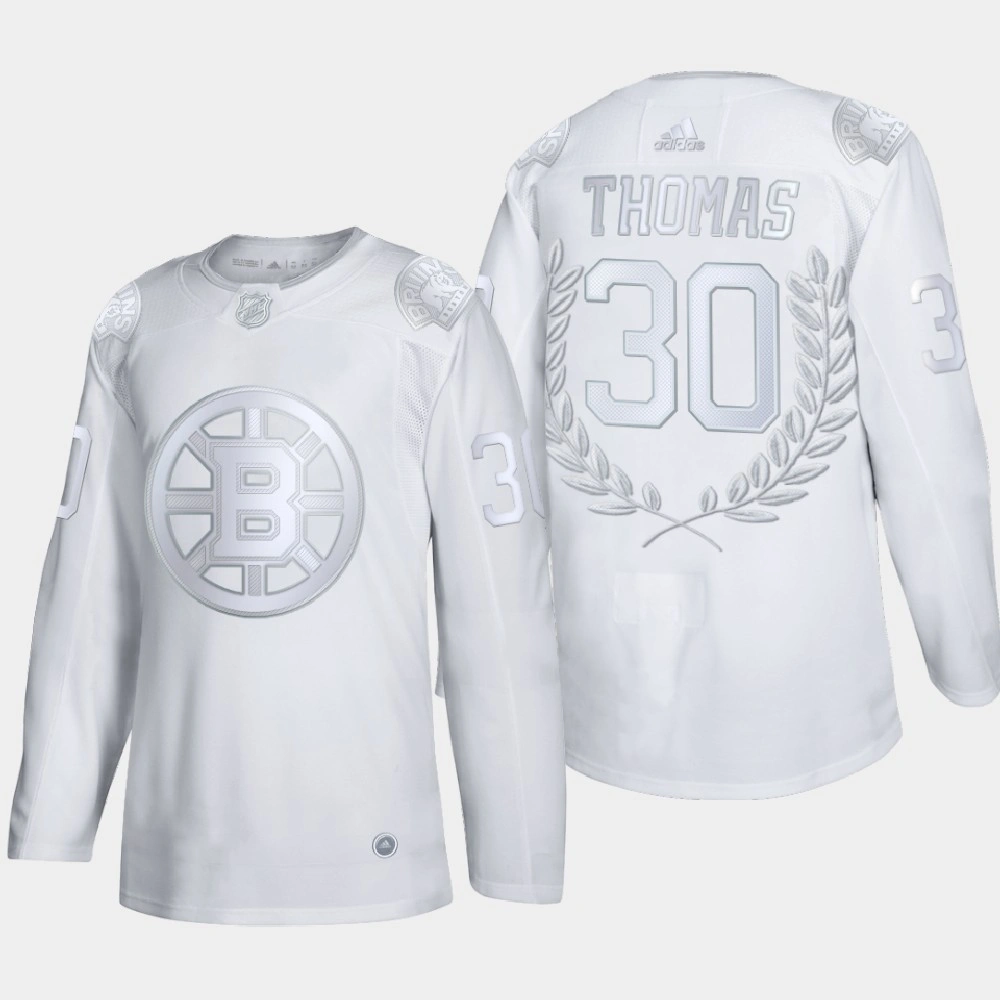 Youth Tim Thomas #30 Vezina Trophy Boston Bruins White Award Jersey Youth Tim Thomas #30 Vezina Trophy Boston Bruins White Award Jersey