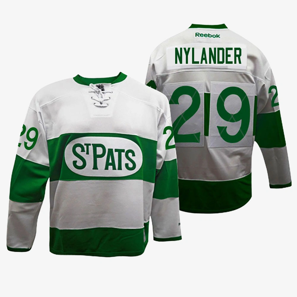 William Nylander Toronto Maple Leafs White Toronto St. Pats Throwback Jersey