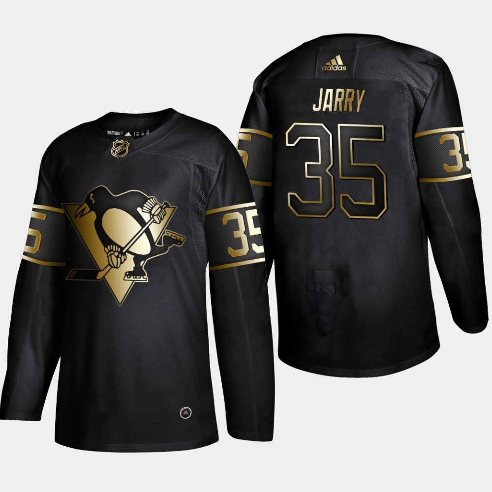 Women's Tristan Jarry #35 Pittsburgh Penguins 2019 NHL Golden Edition Player Black Authentic Jersey
