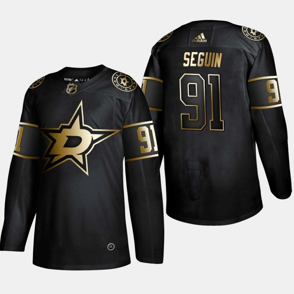 Dallas Stars Tyler Seguin #91 2019 NHL Golden Edition Authentic Player Jersey - Black