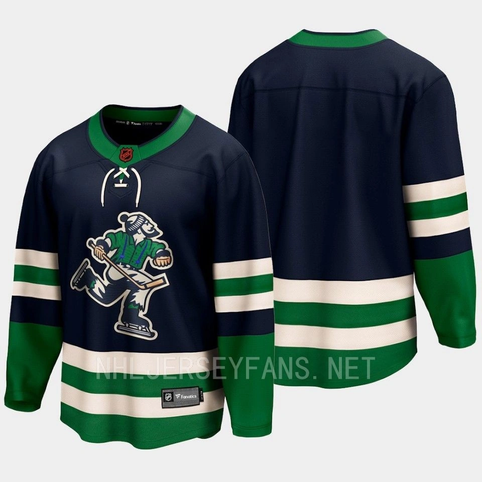 Women's Vancouver Canucks Blank 2022 Special Edition 2.0 Navy # Jersey Breakaway