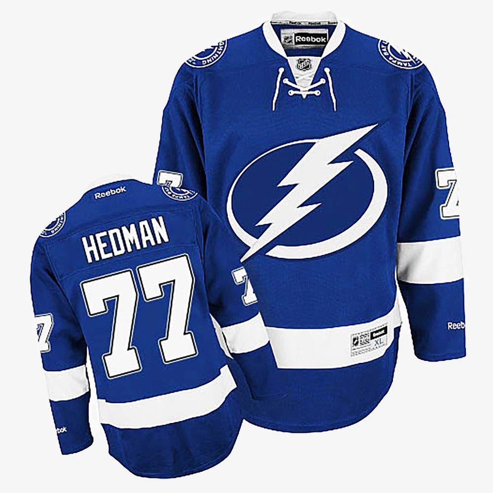 Women's Victor Hedman Tampa Bay Lightning Blue Home Jersey