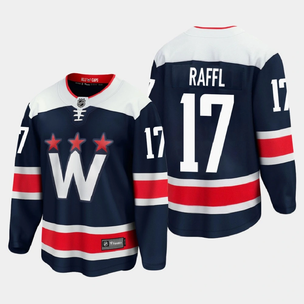 Women's Washington Capitals Michael Raffl #17 Alternate 2021 Navy Jersey Women's Washington Capitals Michael Raffl #17 Alternate 2021 Navy Jersey