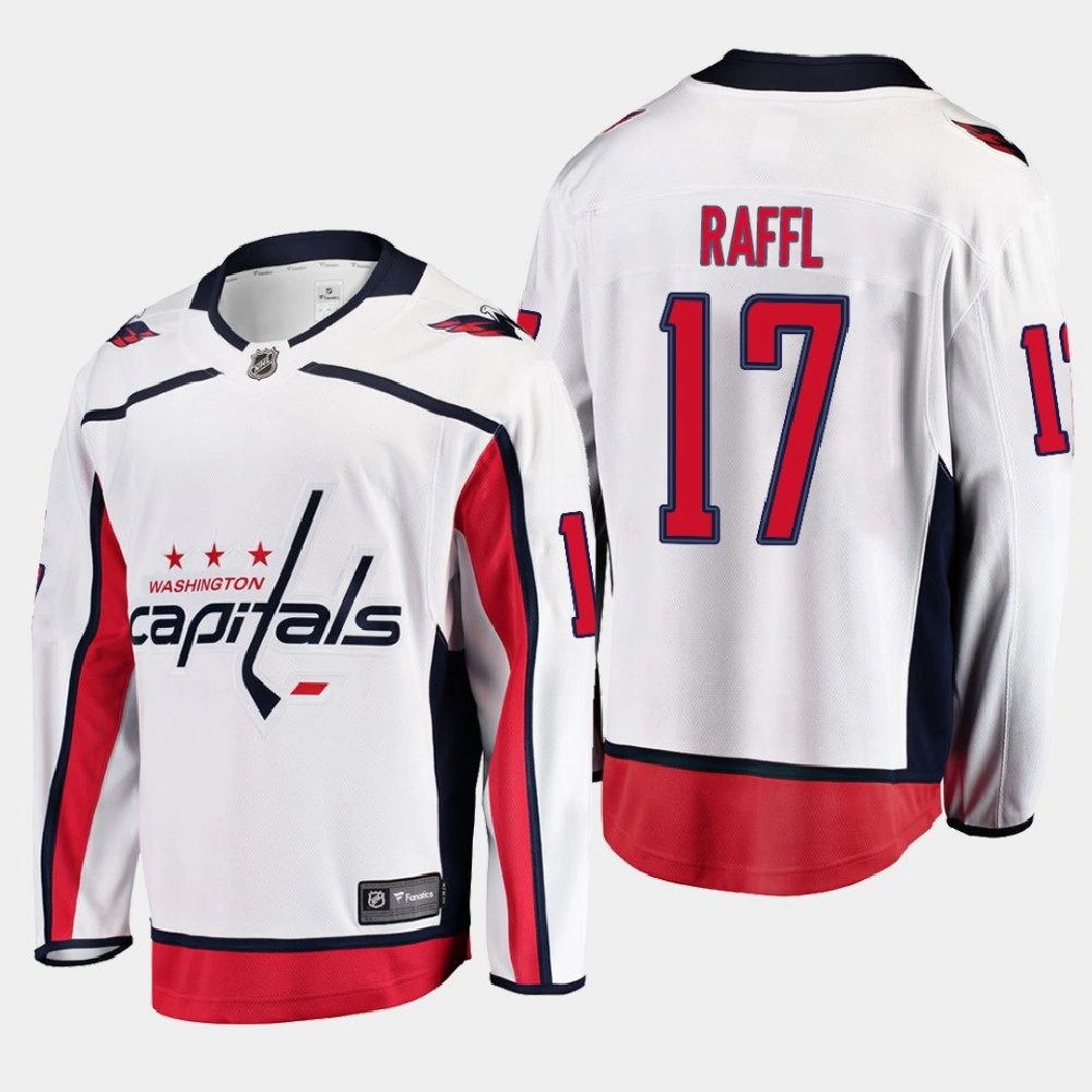 Women's Washington Capitals Michael Raffl #17 Away 2021 White Jersey