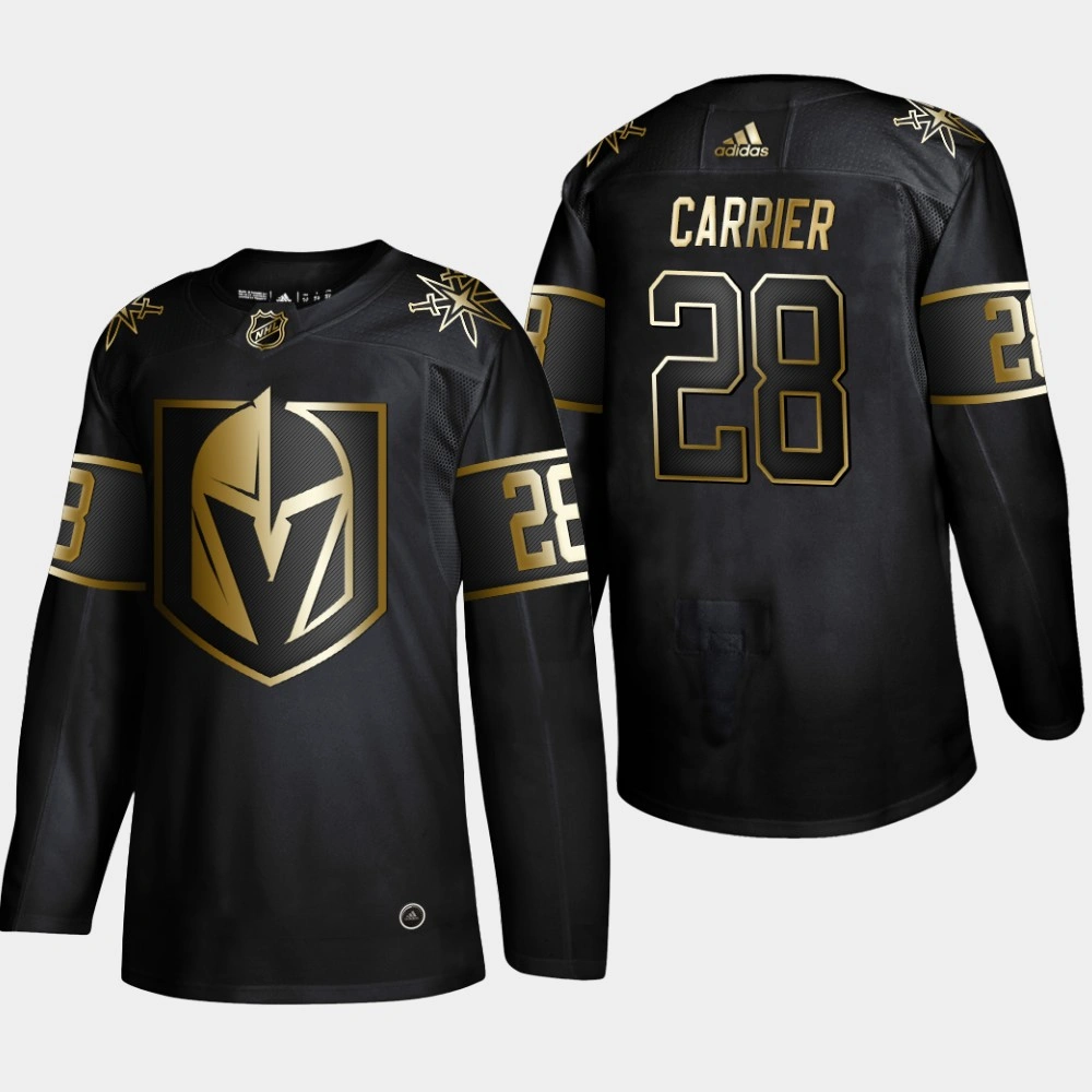 Youth Vegas Golden Knights William Carrier #28 2019 NHL Golden Edition Black Authentic Player Jersey Youth Vegas Golden Knights William Carrier #28 2019 NHL Golden Edition Black Authentic Player Jersey
