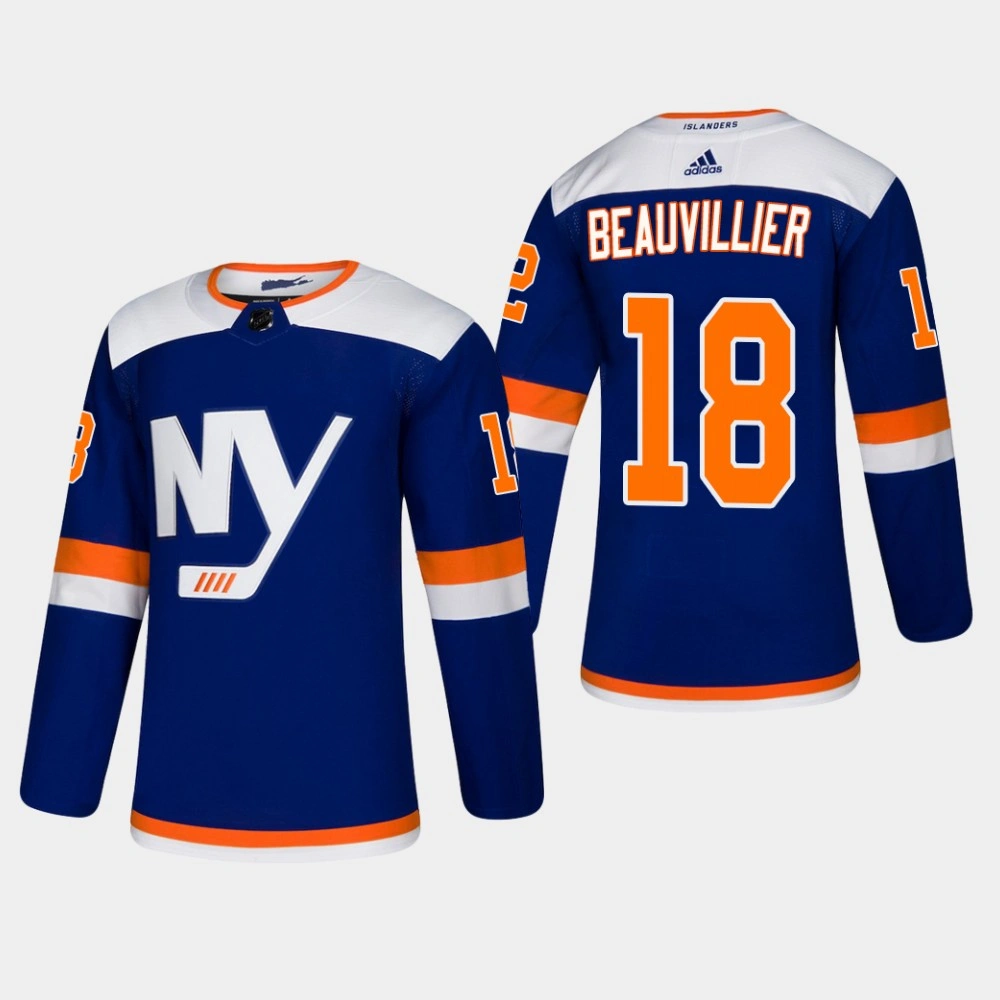 Women's Men's New York Islanders #18 Anthony Beauvillier Alternate Adidas Blue Jersey