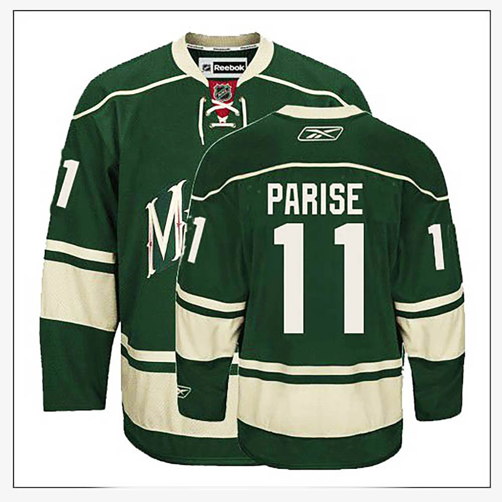Women's Zach Parise Minnesota Wild Green Alternate Jersey