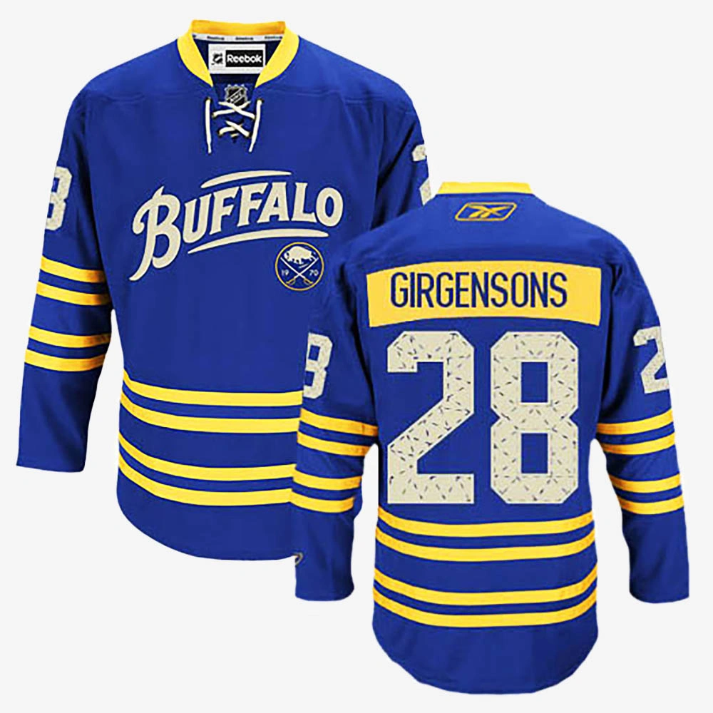 Women's Zemgus Girgensons Buffalo Sabres Royal Blue Alternate Jersey