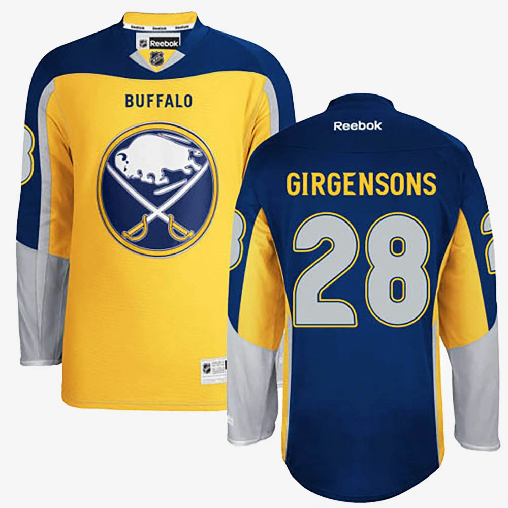 Women's Zemgus Girgensons Buffalo Sabres Gold Alternate Jersey